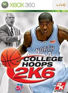 College Hoops 2K6 box art for Xbox 360